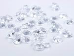 Diamentowe konfetti, 12mm, bezbarwne, 100 szt w sklepie internetowym Dorado