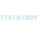 Baner "It's A Boy", niebieski, 1 szt. w sklepie internetowym Dorado