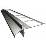 K40 Profil aluminiowy balkonowy i tarasowy 2.0m szary RAL 7037 - listwa balkonowa okapnikowa szara w sklepie internetowym emaga.eu