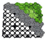 Płyta kratka trawnikowa - panel trawnikowy - krata do trawników 50x50x4 cm pakiet 200 sztuk 50m2 w sklepie internetowym emaga.eu
