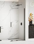 Smart New Trendy Black rozsuwana ścianka prysznicowa walk in 100 cm EXK-4191 w sklepie internetowym dom-lazienka.pl 