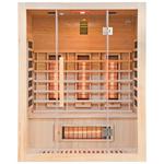 Sauna na podczerwień 4-osobowa 150x120 cm grzejniki kwarcowe i karbonowe Alta3 Infrared w sklepie internetowym dom-lazienka.pl 