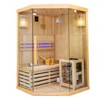 Sauna fińska 2 osobowa wysokotemperaturowa 3,5KW Harvia 120x120 cm Oslo2 w sklepie internetowym dom-lazienka.pl 