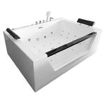 Wanna spa z hydromasażem prostokątna 170x120 cm MO-0074 w sklepie internetowym dom-lazienka.pl 