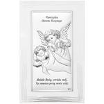 Obrazek srebrny Aniołek Pamiątka Chrztu Świętego DS01F w sklepie internetowym Księgarnia Dobrego Pasterza