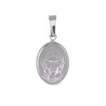 Medalik srebrny Matka Boża Częstochowska Czarna Madonna MM034 w sklepie internetowym Księgarnia Dobrego Pasterza