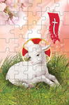Puzzle religijne Baranek Boży PUZ116 w sklepie internetowym Księgarnia Dobrego Pasterza