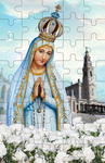 Puzzle Matka Boża Fatimska Kwiaty Puz110 w sklepie internetowym Księgarnia Dobrego Pasterza