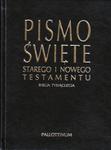 Pismo Święte Starego i Nowego Testamentu Biblia Tysiąclecia format oazowy, ekooprawa, granat w sklepie internetowym Księgarnia Dobrego Pasterza