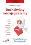 Duch Święty rozdaje prezent na bierzmowanie - Pamiątka Sakramentu Bierzmowania (biała) w sklepie internetowym Księgarnia Dobrego Pasterza