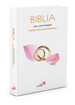Biblia Pamiątka Ślubu z kolorową wkładką (Biblia z rybką) w sklepie internetowym Księgarnia Dobrego Pasterza
