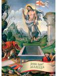 Jezus żyje! Alleluja - życzenia wielkanocne 02 (kartka / karnet z białą kopertą) w sklepie internetowym Księgarnia Dobrego Pasterza