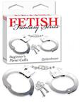 Fetish Fantasy Beginner""s Metal Handcuffs ~ Metal w sklepie internetowym Kraina Doznań   