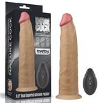 Dildo Dual Layered Platinum Silicone Rotator 23 w sklepie internetowym Kraina Doznań   