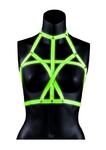 Fluorescencyjne Uprząż Glow in the Dark L/XL w sklepie internetowym Kraina Doznań   