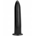 Klasyczne Dildo Pocisk All Black 20 cm Czarny w sklepie internetowym Kraina Doznań   