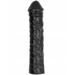 Realistyczne Duże Dildo Analne All Black 33cm Czarny w sklepie internetowym Kraina Doznań   