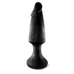 Duży Korek Analny Penis All Black 35cm Czarny w sklepie internetowym Kraina Doznań   