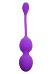 Wibrujące Kulki Vibrating Kegel Balls 32mm 80g 10 Funkcji Fioletowy w sklepie internetowym Kraina Doznań   