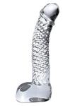 Dildo Szklane Waginalno-Analne Icicles No. 61 Przeźroczysty w sklepie internetowym Kraina Doznań   