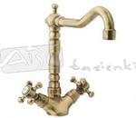 Reitano Atea R312 bateria zlewozmywakowa retro bronzo w sklepie internetowym AbcLazienki.pl