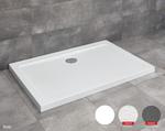 Radaway Doros D Stone White 1100x800x50x12 brodzik kwadratowy do montażu na podłodze SDRD1180-01-04S w sklepie internetowym AbcLazienki.pl