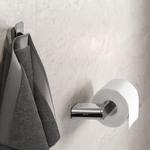 GEESA SHIFT COLLECTIONCTION Wieszak na papier toaletowy z wzorem trójkątów Chrom prawostronny 919909-02-R-92 w sklepie internetowym AbcLazienki.pl