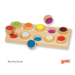 GOKI - Memo drewniane - kolory - zabawki edukacyjne - 56895 w sklepie internetowym Educco.pl