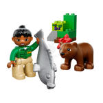 LEGO - Klocki LEGO DUPLO LEGO Ville 10576 - Opiekunka w ZOO - 10576 w sklepie internetowym Educco.pl