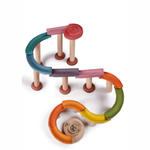 Plan Toys - Kolorowy tor kulkowy deluxe - Plan Toys - 5643_1 w sklepie internetowym Educco.pl