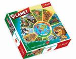 Puzzle okrągłe 24 el. Planet TREFL w sklepie internetowym Mazakzabawki.pl