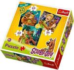 Puzzle 3w1 Scooby Doo Uwaga Duchy Trefl w sklepie internetowym Mazakzabawki.pl