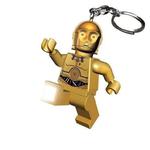 Brelok Latarka LEGO Led C-3PO Star Wars w sklepie internetowym Mazakzabawki.pl