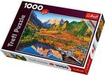 Puzzle 1000el Jezioro Maroon Aspen Trefl 10353 w sklepie internetowym Mazakzabawki.pl