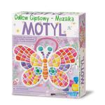 Odlew Gipsowy - Mozaika Motyl 4M w sklepie internetowym Mazakzabawki.pl