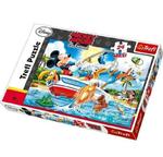 Puzzle Maxi 24el Myszka Miki - Na Rybach TREFL w sklepie internetowym Mazakzabawki.pl