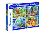 Puzzle 12+20+24+35 Disney Classic Clementoni w sklepie internetowym Mazakzabawki.pl