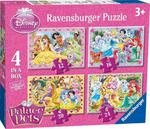 Puzzle 4w1 Palace Pets Disney Ravensburger w sklepie internetowym Mazakzabawki.pl