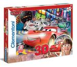 Puzzle 104 el 3D Cars 2 Clementoni 20044 w sklepie internetowym Mazakzabawki.pl