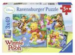 Puzzle 3x49 Kubuś Łowi Ryby Ravensburger w sklepie internetowym Mazakzabawki.pl