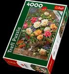 Puzzle 4000 el Kwiaty dla Królowej Trefl 45003 w sklepie internetowym Mazakzabawki.pl