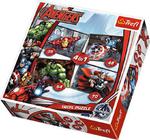 Puzzle 4w1 Avengers Trefl 34245 w sklepie internetowym Mazakzabawki.pl