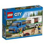 LEGO City 60117 Van z Przyczepą Kampingową w sklepie internetowym Mazakzabawki.pl