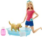 Lalka Barbie Kąpiel pieska DGY83 Mattel w sklepie internetowym Mazakzabawki.pl