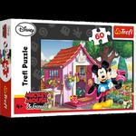 Miki i Minnie w ogrodzie puzzle Trefl 60 el w sklepie internetowym Mazakzabawki.pl