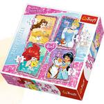 Puzzle 4w1 Disney Księżniczki Trefl 34256 w sklepie internetowym Mazakzabawki.pl