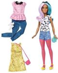 Barbie Fashionistas lalka z ubrankami DTF05 w sklepie internetowym Mazakzabawki.pl