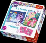 Puzzle 2w1 + memos My Little Pony Trefl w sklepie internetowym Mazakzabawki.pl