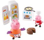 Świnka Peppa Zestaw Kuchnia +2 figurki Tm Toys w sklepie internetowym Mazakzabawki.pl