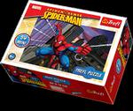 Puzzle mini 54 el. 4 wzory Spiderman Trefl w sklepie internetowym Mazakzabawki.pl
